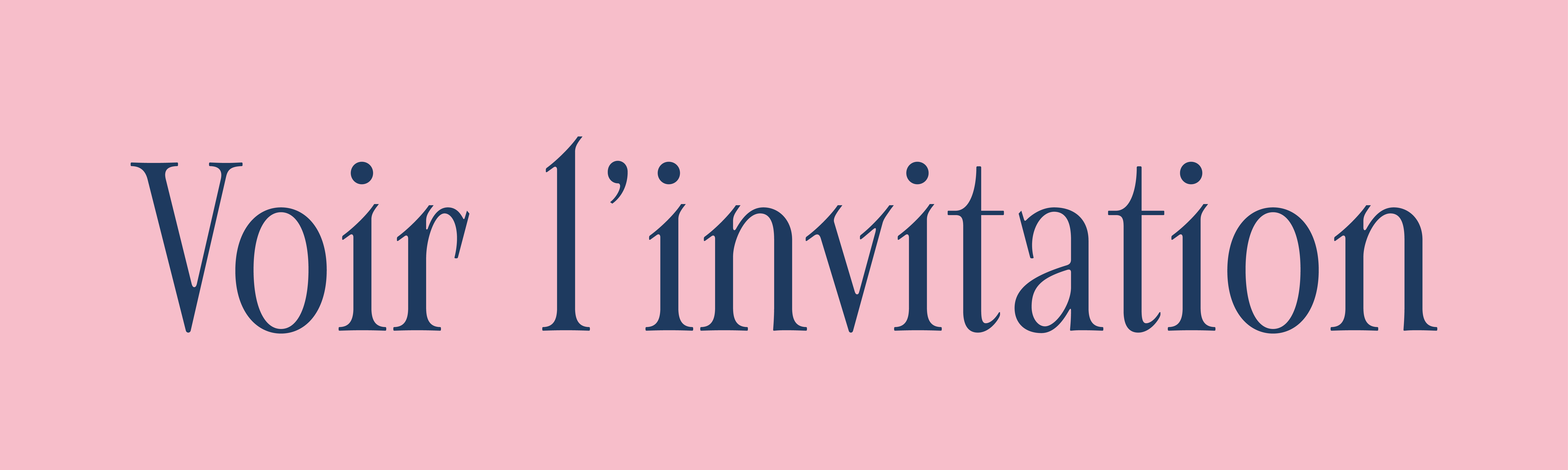 Voir l’invitation